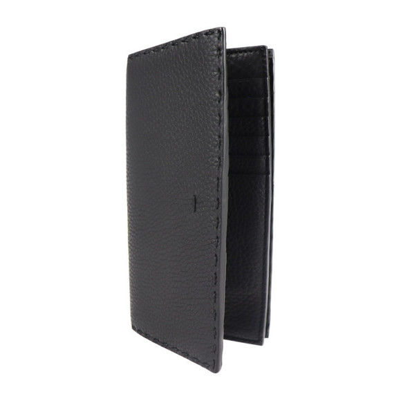 Fendi Selleria Long Wallet Leather Dark Gray - Picture 2 of 9